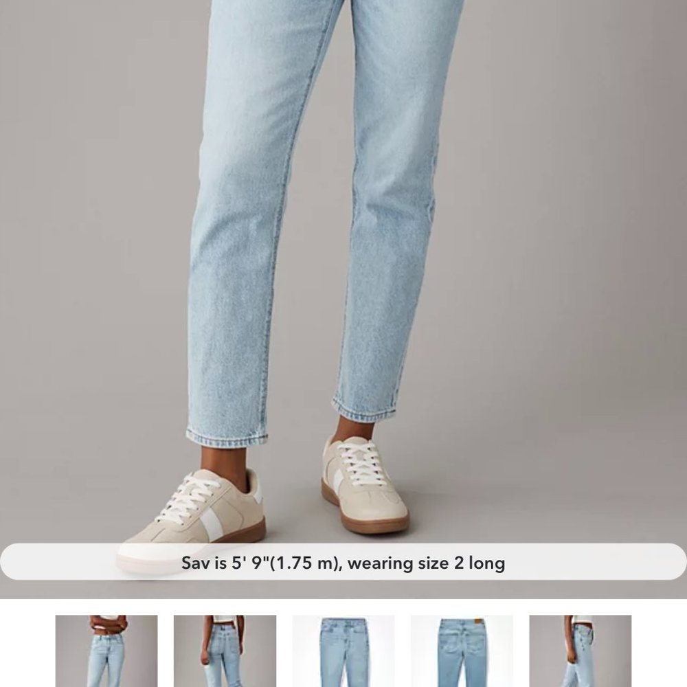 AE Strigid Mom Jean